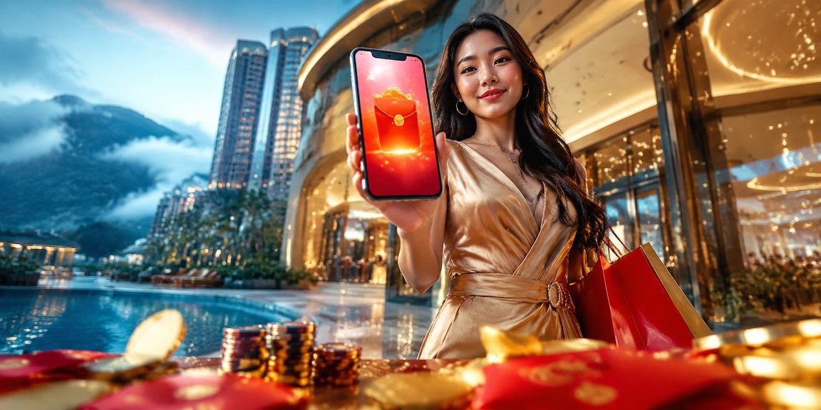 Bonus sampul merah gaya Genting Highlands sempena perayaan Malaysia